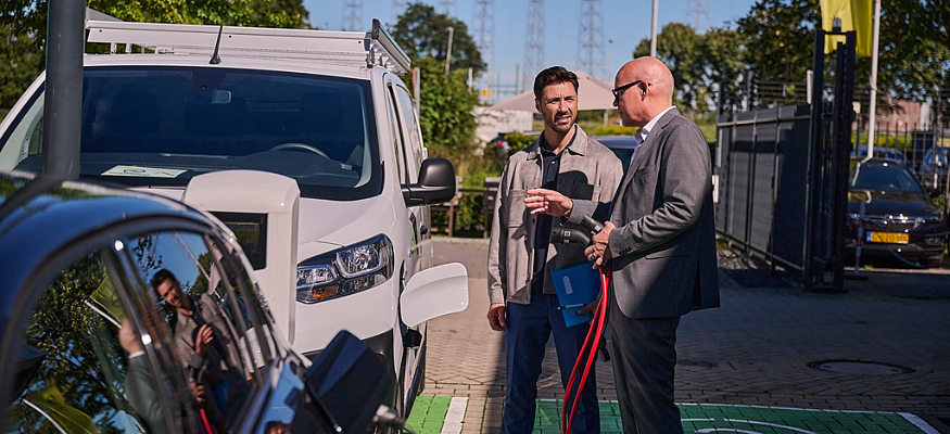 Fotografie bij Mulders Autogroep, duurzaamheid en kantoor